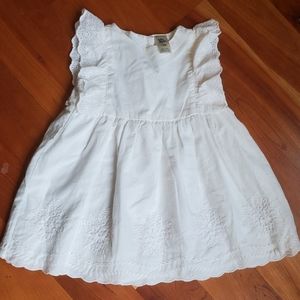 Baby B'gosh White Dress